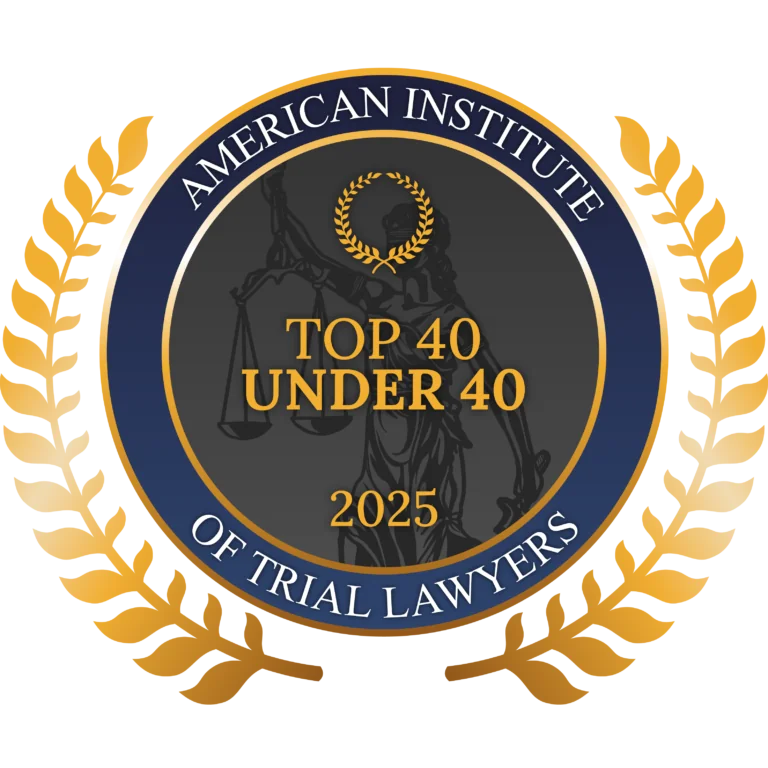 American Institute of Trial Lawyers - top 40 under 40 - 2025