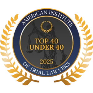 American Institute of Trial Lawyers - top 40 under 40 - 2025